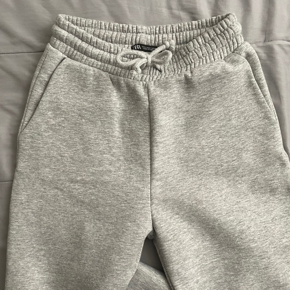 Zara Grey Marl/Heather Chrome Sweatpants - Picture 2 of 5